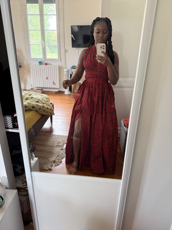 Robe Infinity Reine Écarlate